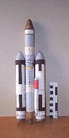 modello del missile Titan 3-C