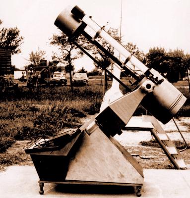 24 settembre1974, il telescopio dell'ARAR