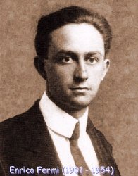 ritratto di Enrico Fermi (1901 - 1954)