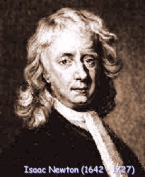 ritratto di Isaac Newton (1642 - 1727)