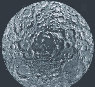 Polo sud Lunare ove potrebbe esservi del ghiaccio