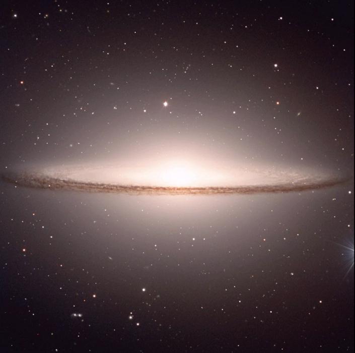 M 104 (NGC 4594) or Sombrero Galaxy from VLT