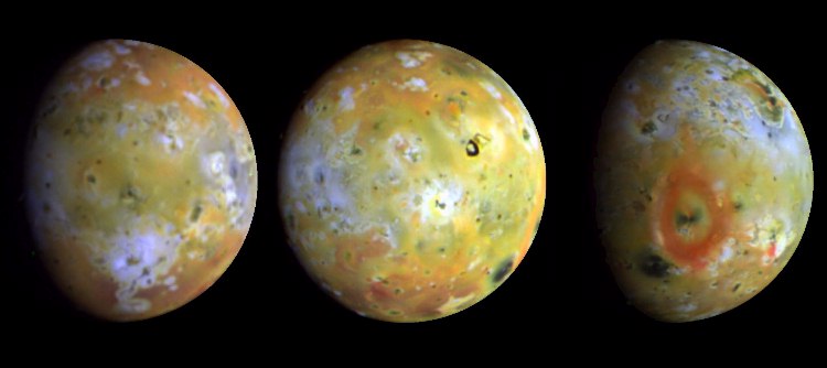 Galileo Color Images of Io