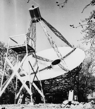 la prima antenna parabolica di Reber