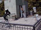 Planetario, terrazza con strumenti