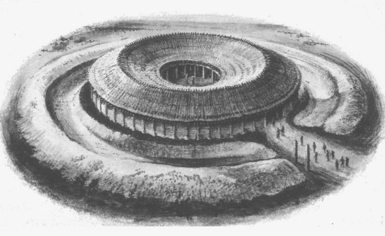Ricostruzione di Woodhenge