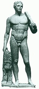 Eracle, marmo romano, 135 d.C.