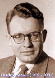 ritratto di Hendrik Brugt Gerhard Casimir (1909 - 2000)