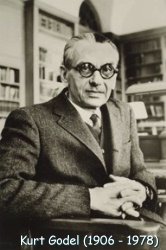 ritratto di Kurt Godel (1906 - 1978)