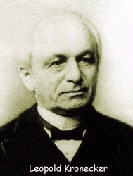 ritratto di Leopold Kronecker (1823 - 1891)