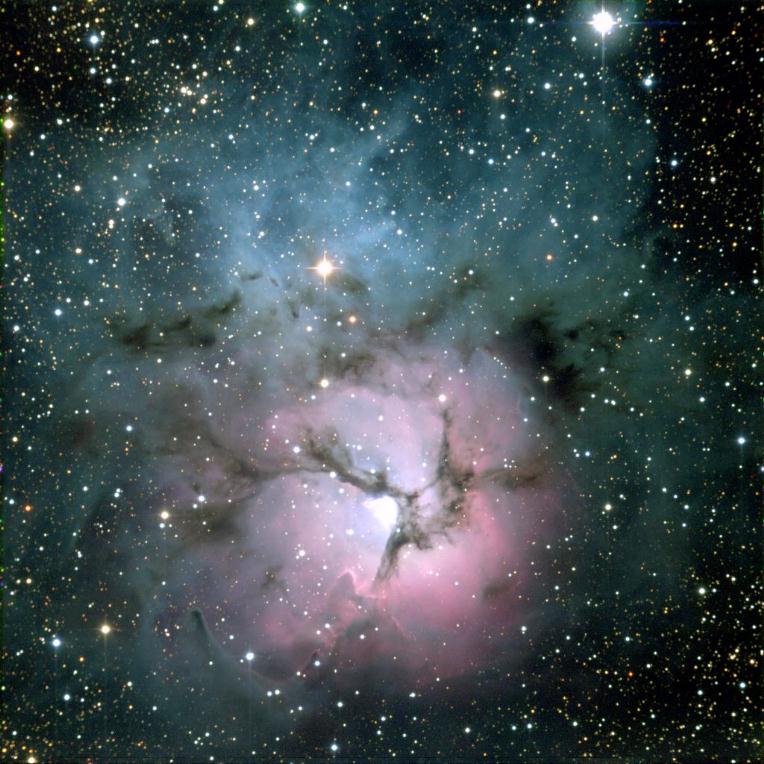 M 20 (NGC 6514): The Trifid Nebula
