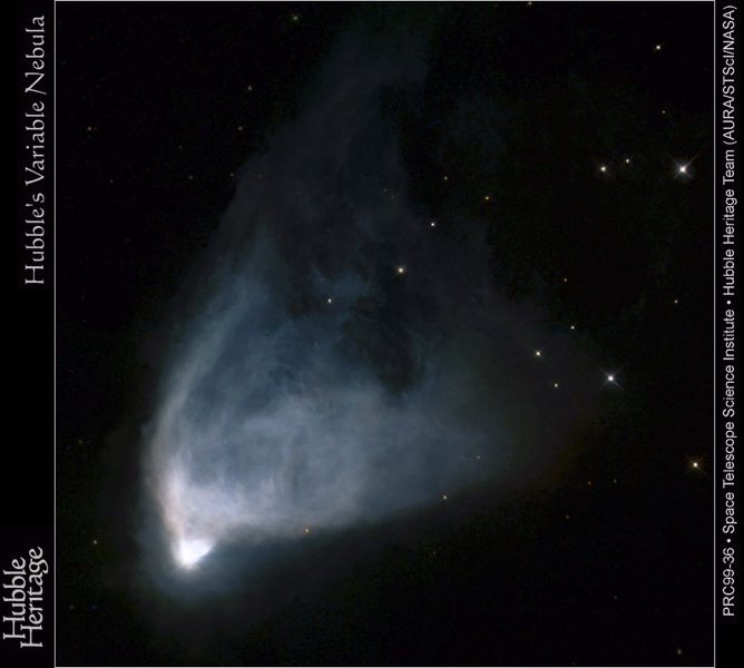 HUBBLE'S VARIABLE NEBULA (NGC 2261)