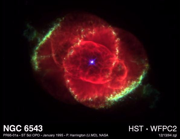Planetary Nebula NGC 6543 (= H IV.37), in Draco 