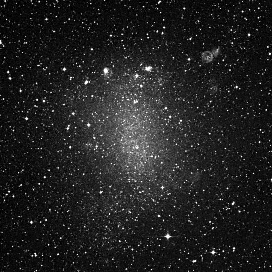 NGC 6822 nella costellazione del Sagittario