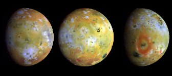 Galileo Color Images of Io