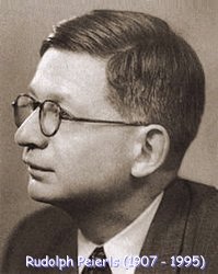 ritratto di Rudolph Peierls (1907 - 1995)