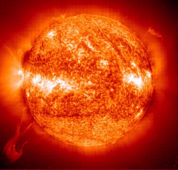 A Twisted Solar Eruptive Prominence