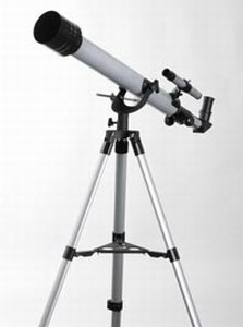 Telescopio amatoriale con montatura altazimutale