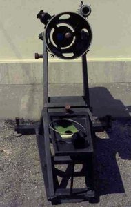 Telescopio di Dario Bonazza visto frontalmente