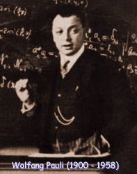 ritratto di Wolfang Pauli (1900 - 1958)
