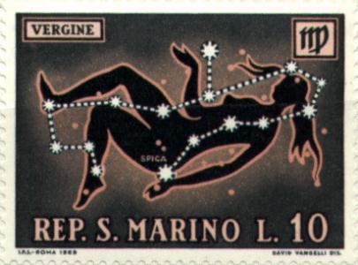 Costellazione della Vergine, San Marino, 1969