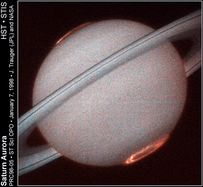 HUBBLE PROVIDES CLEAR IMAGES OF SATURN&rsquo;S AURORA